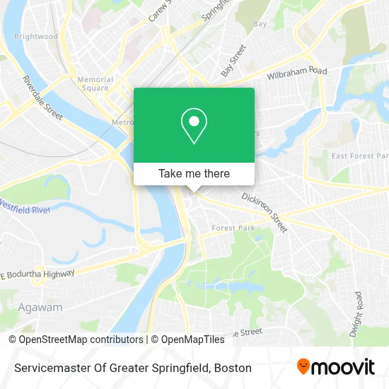 Servicemaster Of Greater Springfield map