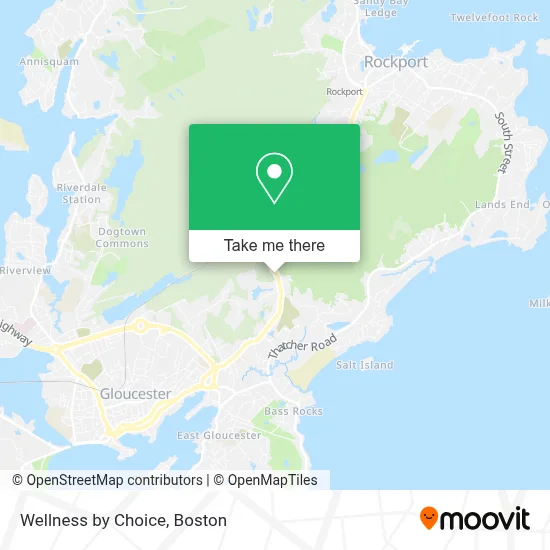 Wellness by Choice map