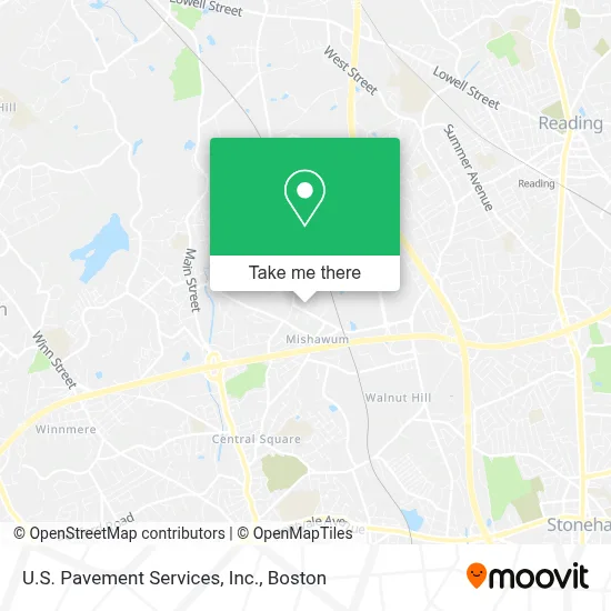 U.S. Pavement Services, Inc. map