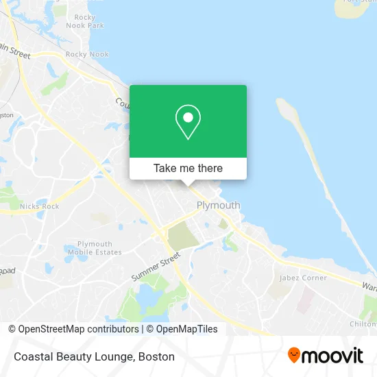 Coastal Beauty Lounge map