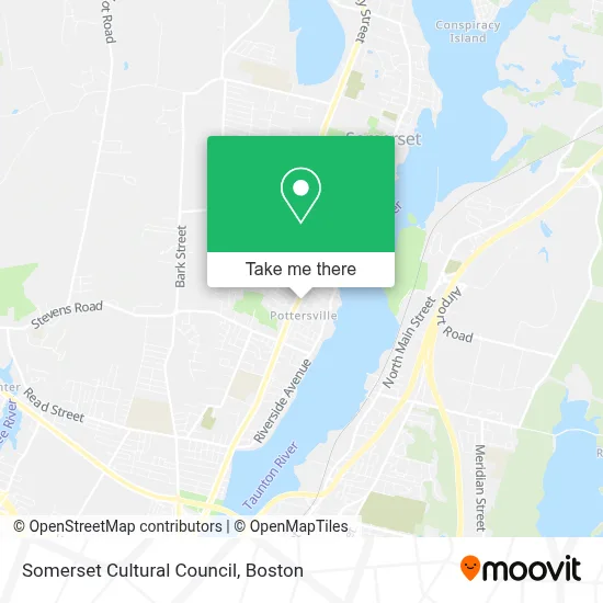 Somerset Cultural Council map