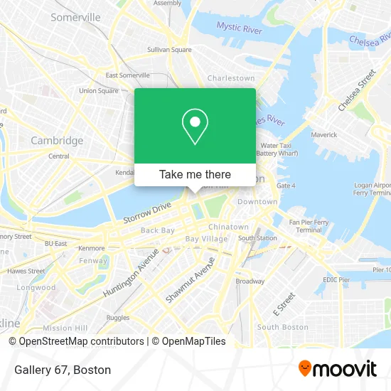 Gallery 67 map
