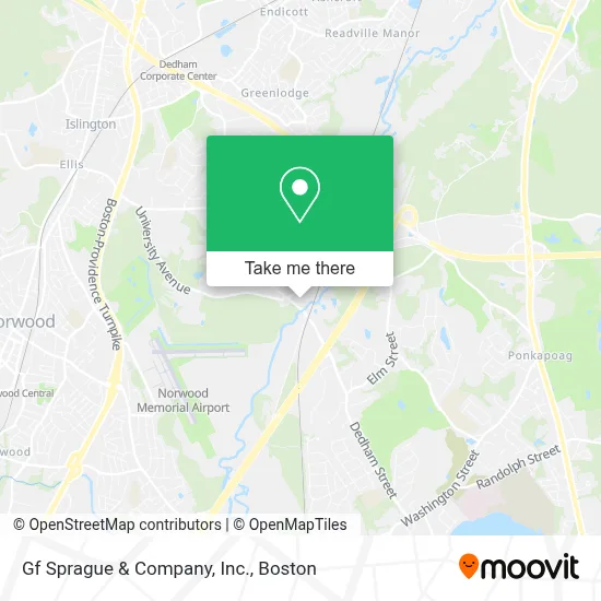 Gf Sprague & Company, Inc. map