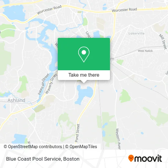 Blue Coast Pool Service map