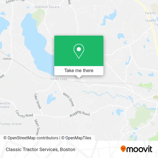 Classic Tractor Services map