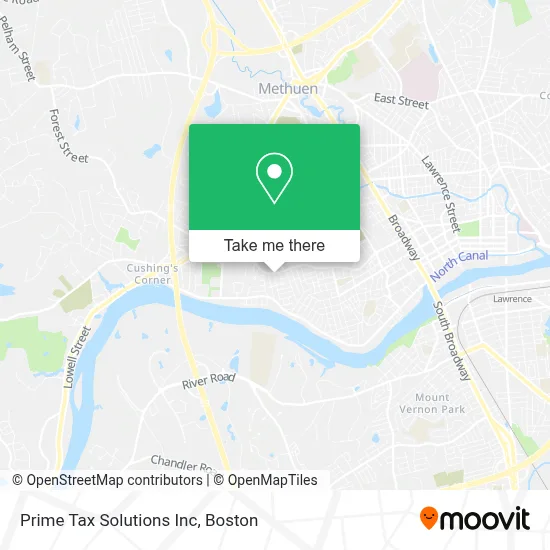 Prime Tax Solutions Inc map