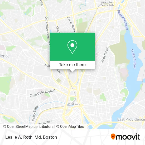 Leslie A. Roth, Md map