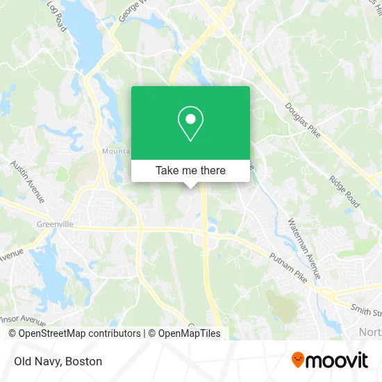 Old Navy map