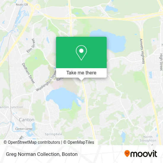 Greg Norman Collection map