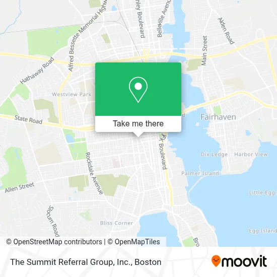 The Summit Referral Group, Inc. map
