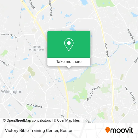 Victory Bible Training Center map
