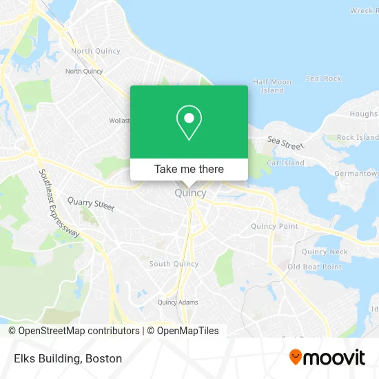 Elks Building map