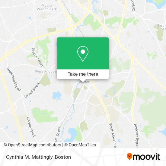 Cynthia M. Mattingly map
