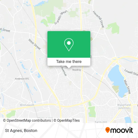 St Agnes map