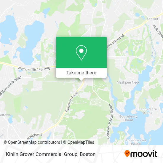 Kinlin Grover Commercial Group map