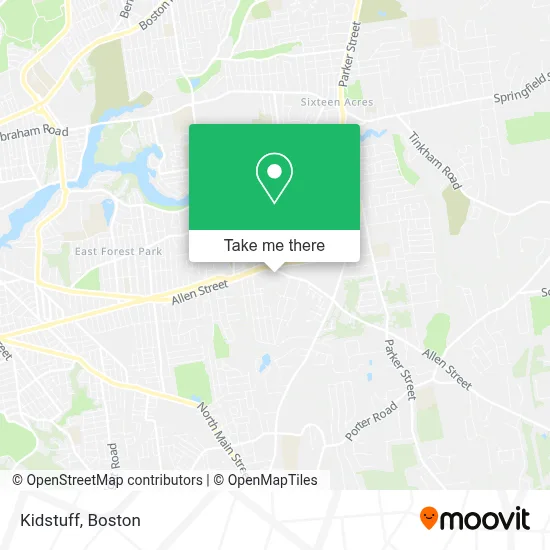 Kidstuff map
