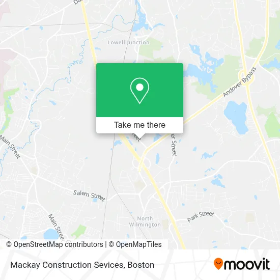 Mackay Construction Sevices map
