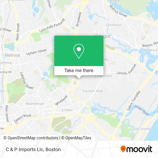C & P Imports Llc map