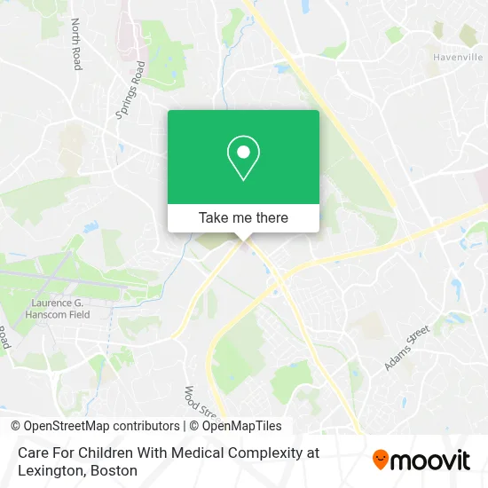 Care For Children With Medical Complexity at Lexington map