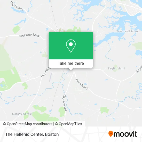 The Hellenic Center map