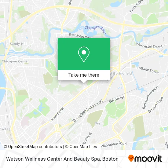Watson Wellness Center And Beauty Spa map