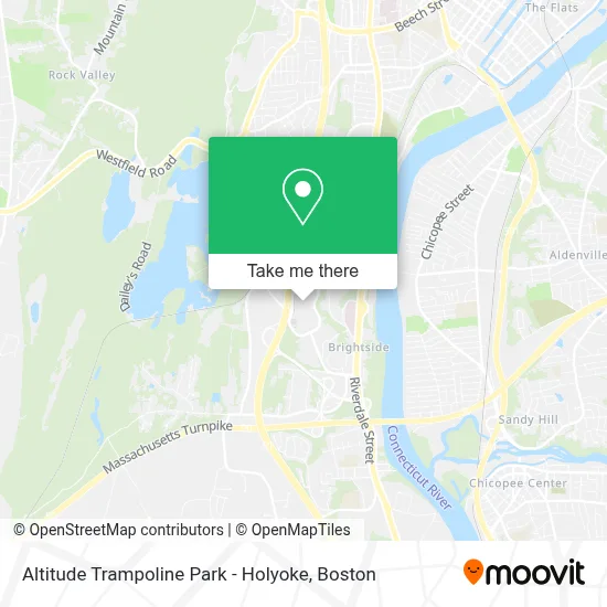 Altitude Trampoline Park - Holyoke map