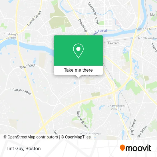 Tint Guy map