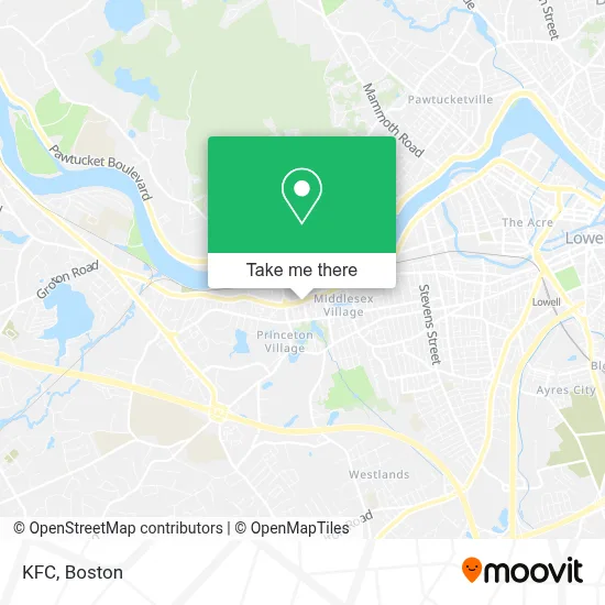Kfc map