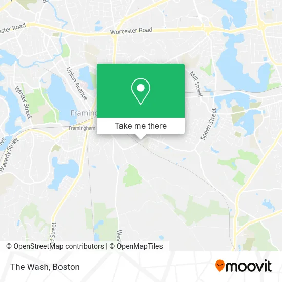 The Wash map