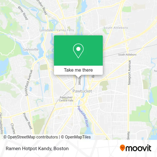 Ramen Hotpot Kandy map