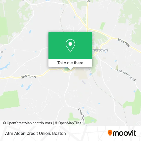Atm Alden Credit Union map