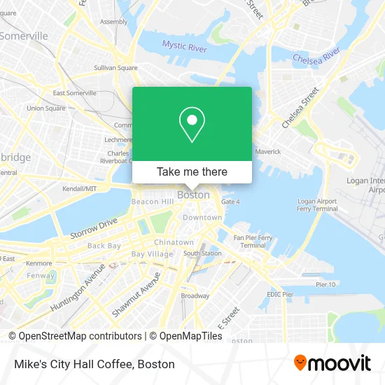 Mike's City Hall Coffee map