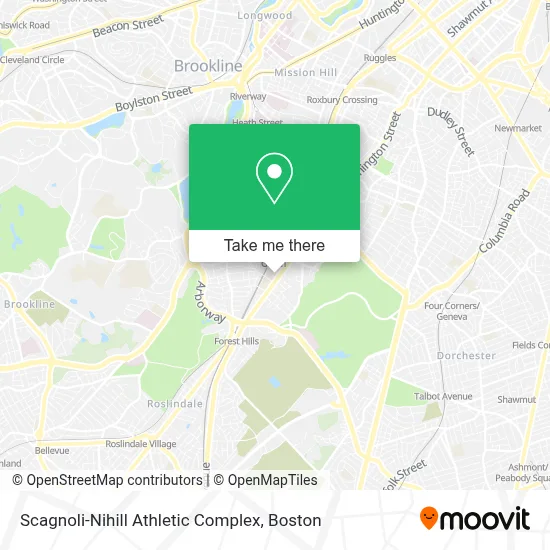 Scagnoli-Nihill Athletic Complex map