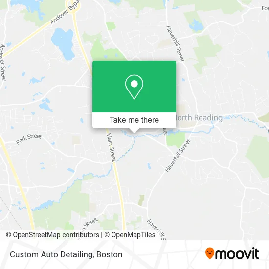 Custom Auto Detailing map