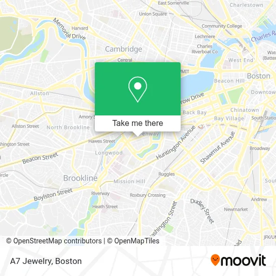 A7 Jewelry map