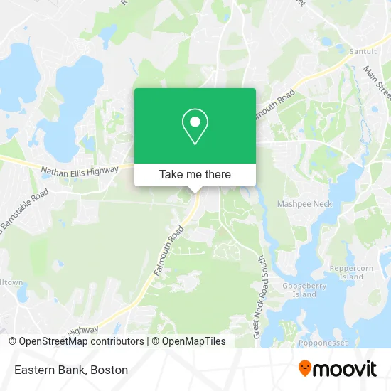 Eastern Bank map