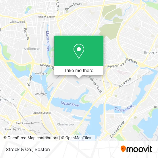 Strock & Co. map