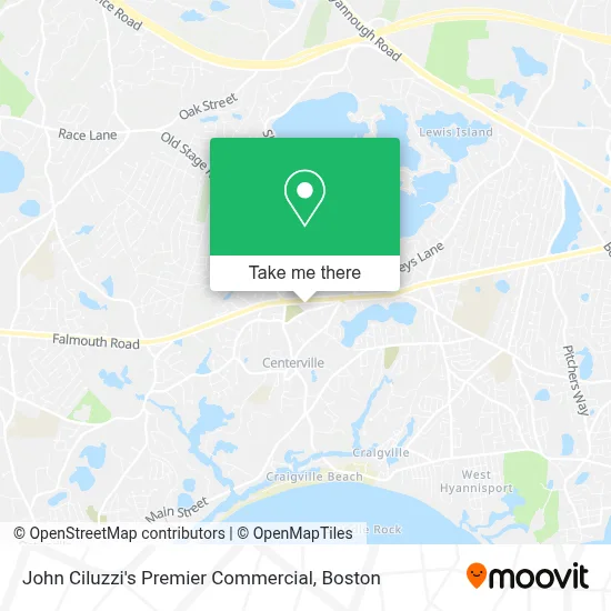 John Ciluzzi's Premier Commercial map