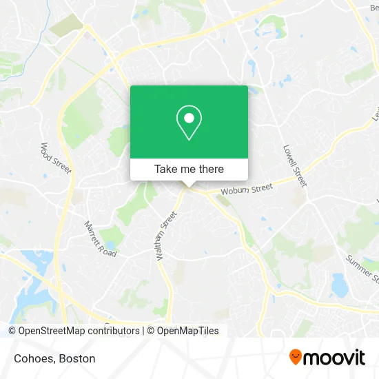 Cohoes map