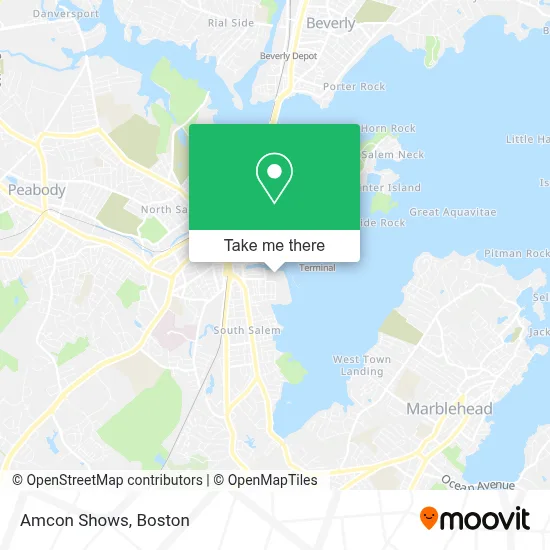 Amcon Shows map