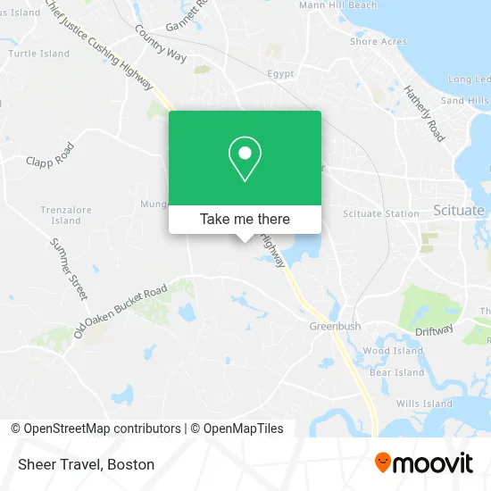 Sheer Travel map