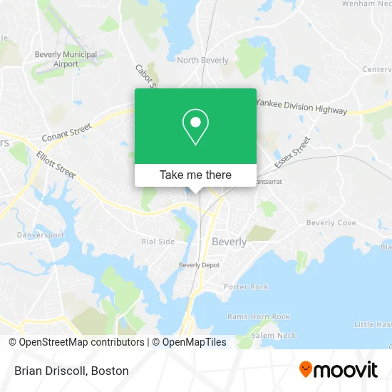 Brian Driscoll map