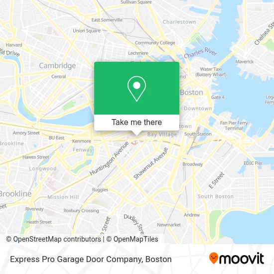 Express Pro Garage Door Company map