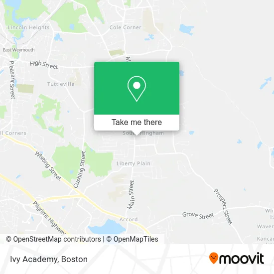 Ivy Academy map