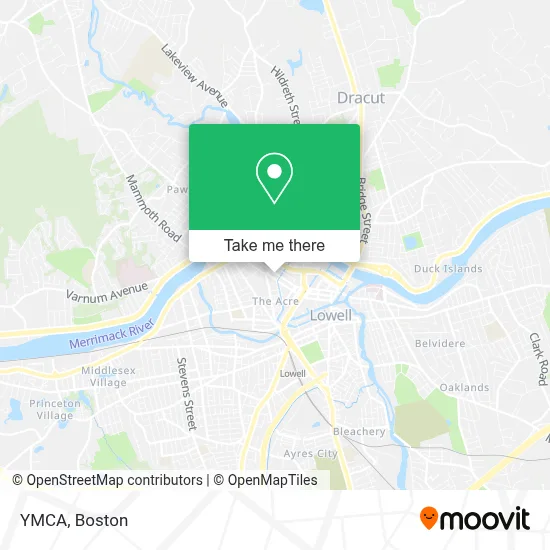 Ymca map