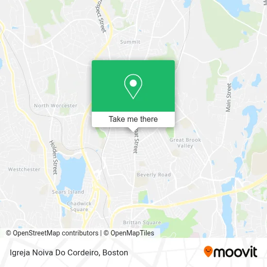 Igreja Noiva Do Cordeiro map
