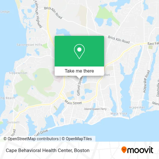 Cape Behavioral Health Center map