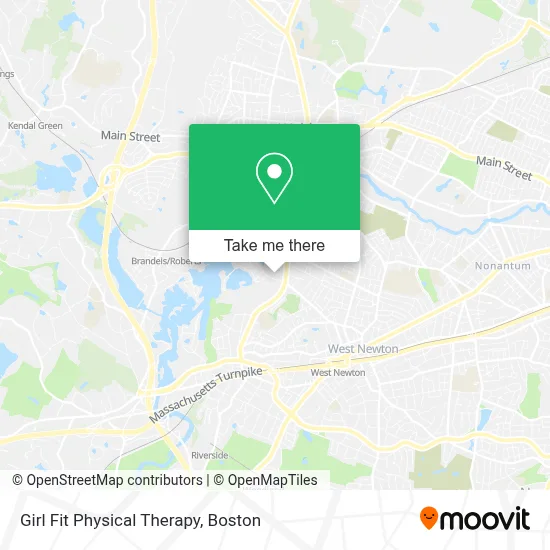 Girl Fit Physical Therapy map