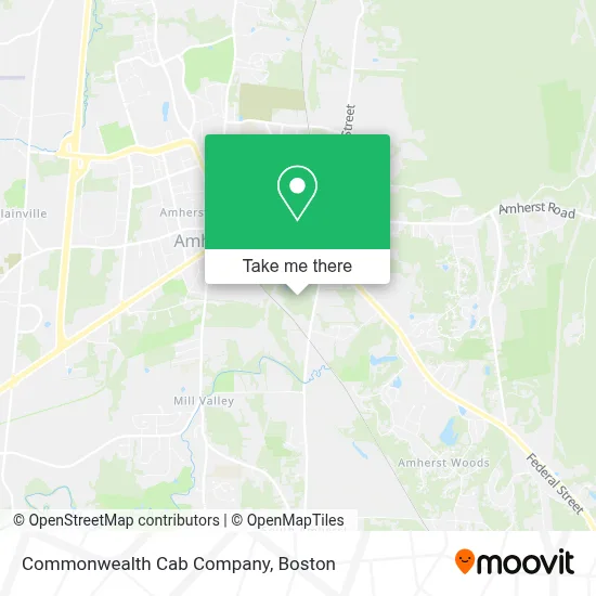 Commonwealth Cab Company map