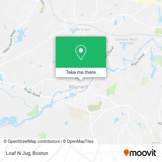 Loaf N Jug map